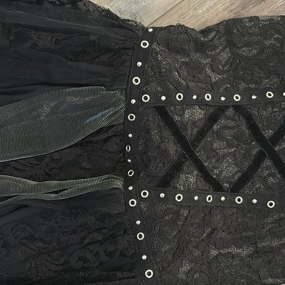 Dark Angel Costume girls goth dress and accessories size XL 14-16 - Picture 6 of 9